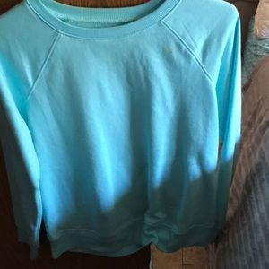 Blue sweatshirt